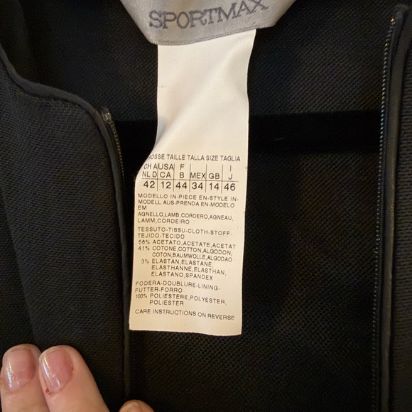 Sportmax Black Dress - Picture 4 of 4